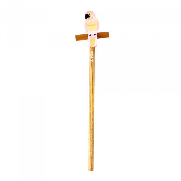 Bleistift Papagei Radiergummi pink, der Firma Rice