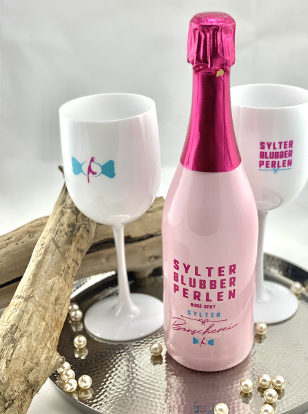 Sylter Blubber Perlen Rose`Sekt
