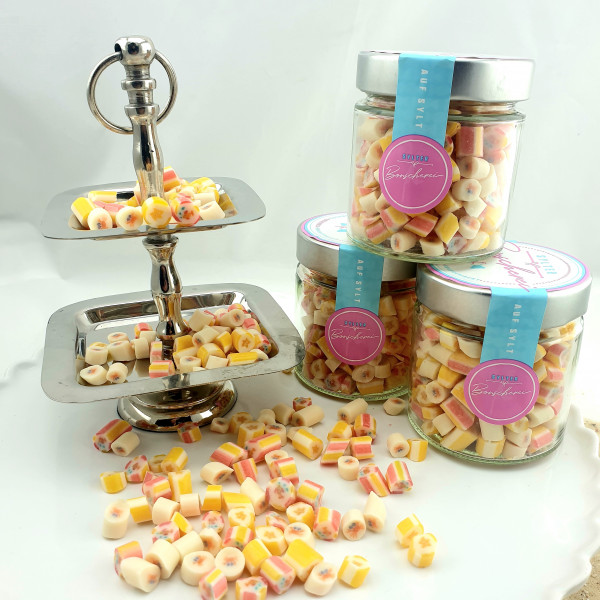 Handgemachte Sylter Bonbons Meerestiere-Mischung 150 gr.; süß,sauer