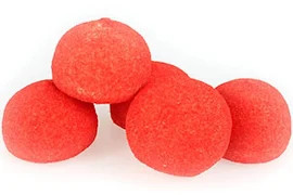 Mellow Speckbälle Rot Schaumzuckerware