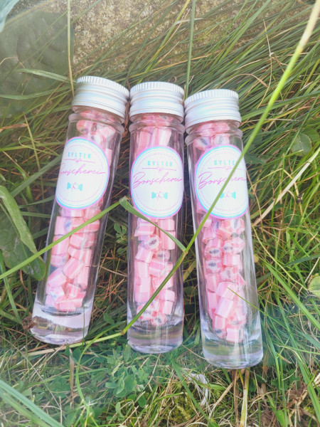 Handgemachte Sylter Bonbons Moin 37 gr: süß,sauer; (Bonschen)