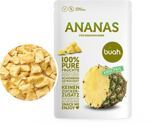 100 % pure Früchte Ananas (Trockenfrucht, Frische, Natur, Qualität)