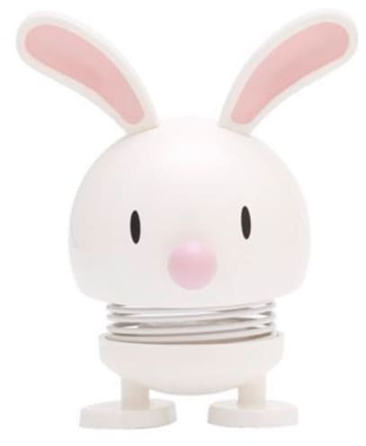 Hoptimist kleiner Hase weiß (Wackeltiere, Gute Laune)