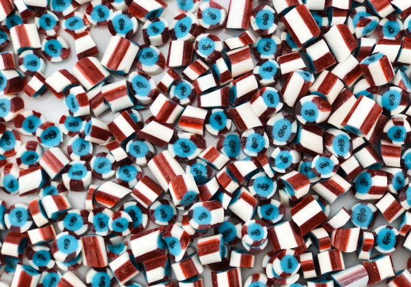 Handgemachte Sylter Bonbons Anker 150 gr.: Apfel, Vanille; süß (Bonschen)