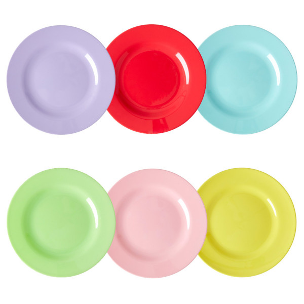 Melamin-Teller-Set "Yippie Yippie Yeah", Ø 20,4 cm, Firma Rice