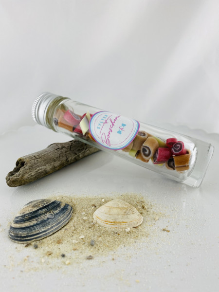 Handgemachte Sylter Bonbons Rocks Schoko-Spiralen-Mix 40 gr.: verschiedene Geschmäcker ; süß