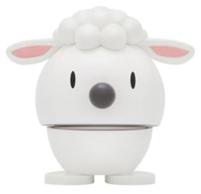 Hoptimist kleines Lamm weiß (Wackeltiere, Gute Laune)