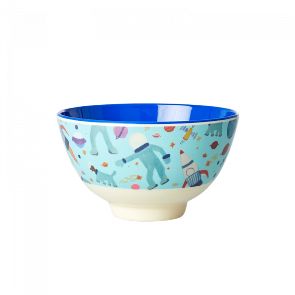 Melamin-Schale Weltraum, small, Firma Rice
