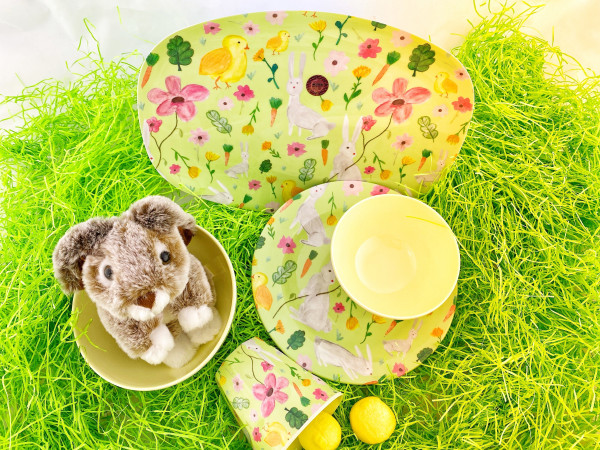 Ostern Melamin-Teller der Firma Rice