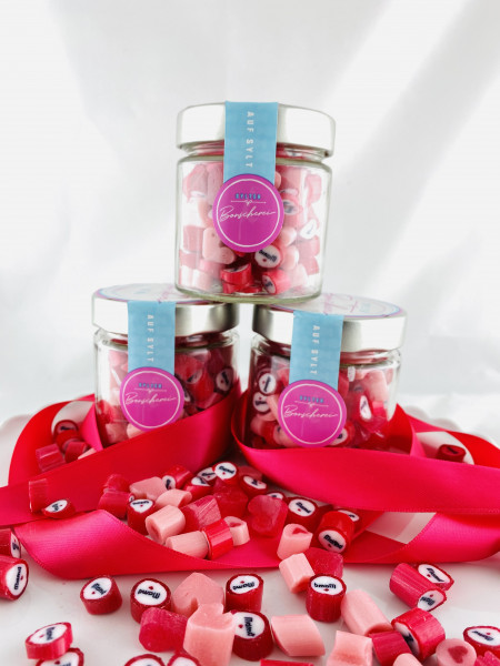 Handgemachte Sylter Bonbons Rocks Lieblingsmami 150g; süß,sauer (Bonschen)