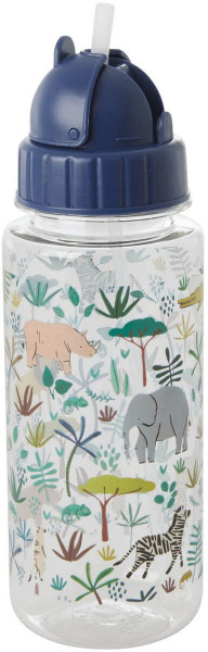 Kunststoff-Trinkflasche Jungle grün, Firma Rice