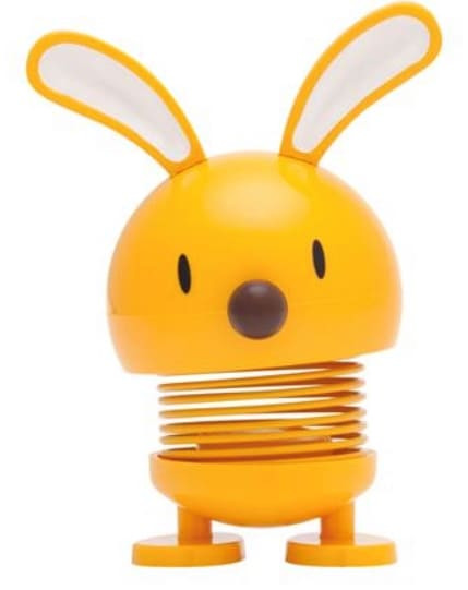 Hoptimist kleiner Hase gelb (Wackeltiere, Gute Laune)
