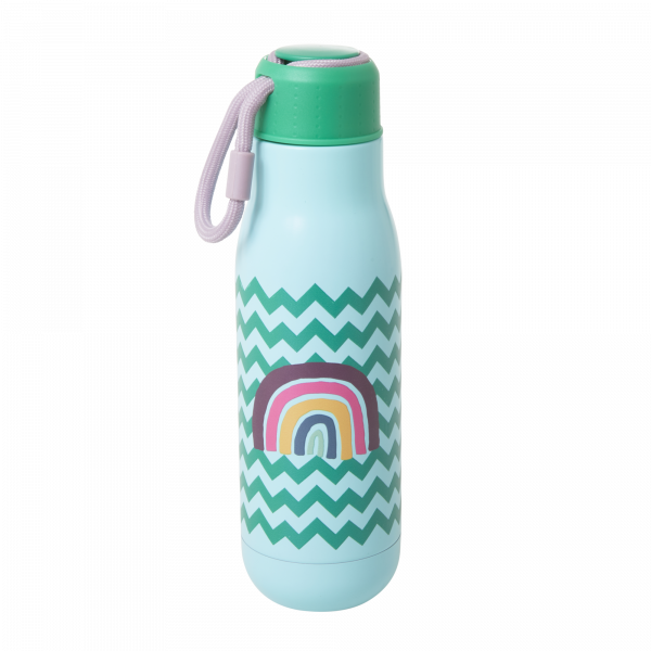 Thermosflasche Zig Zag Regenbogen, Firma Rice