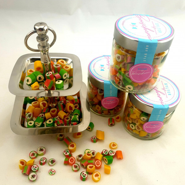 Handgemachte Sylter Bonbons Fruchtmischung 150 gr. süß,sauer (Bonschen)