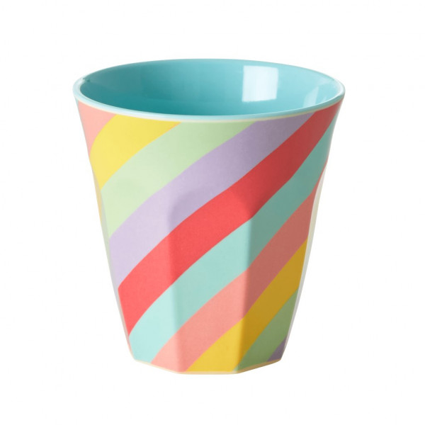 Melamin-Becher Summer Rush, 9 cm x 9 cm, Firma Rice