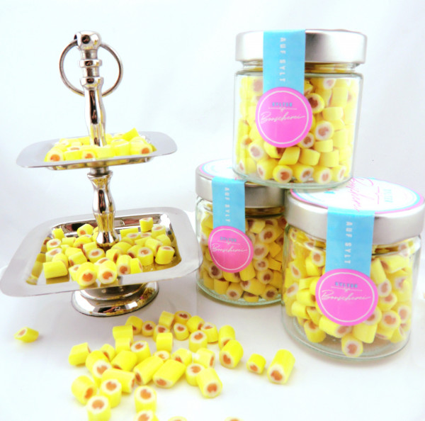 Handgemachte Sylter Bonbons Banane 150 gr. süß,(Bonschen)