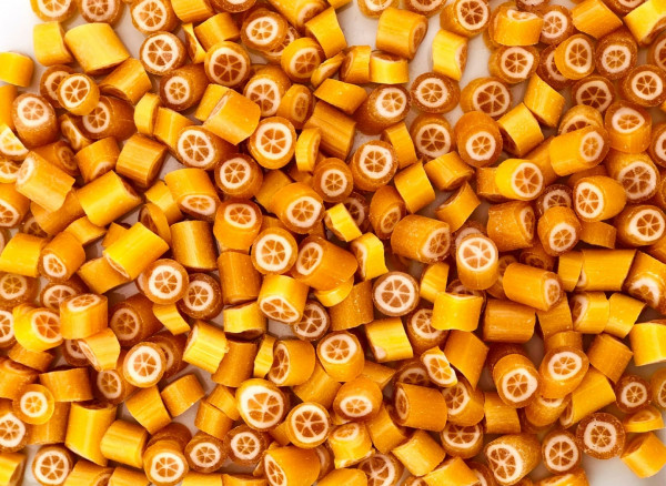 Handgemachte Sylter Bonbons Orangen 150 g, süß (Bonschen)