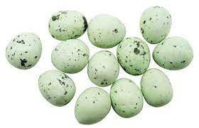 Möweneier Dragees aus Edelmarzipan, 100 g