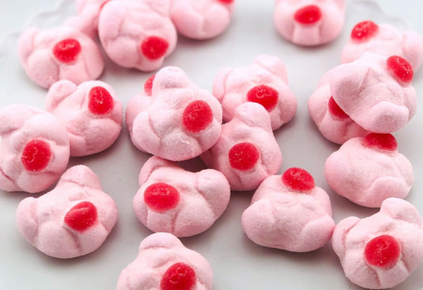 Mellow Pigs Schaumzuckerware