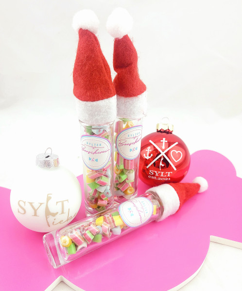 Handgemachte Sylter Bonbons Weihnachtsmischung, 37 gr. süß,sauer